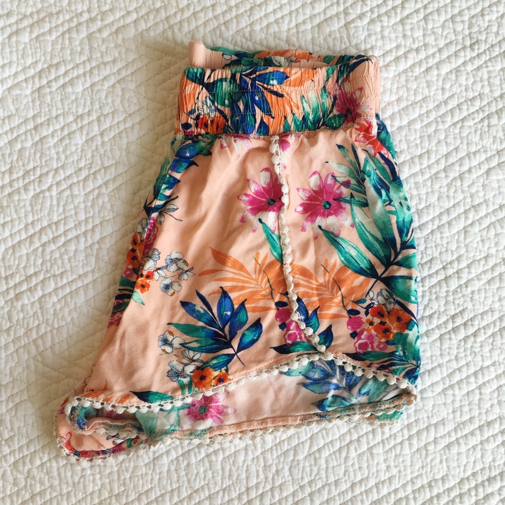 Floral Soft Shorts